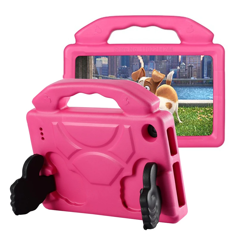 Per Amazon Kindle Fire 7 2019 9Th Case Kids Antiurto Eva Hand-Held Tablet Stand Cover Per Kindle Fire7 2017 2015 5Th 7Th Case