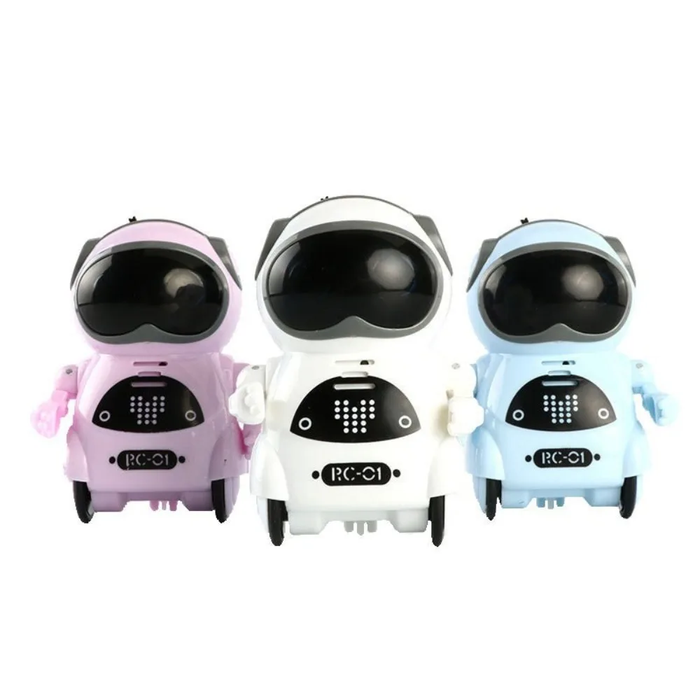 Cute Multifunctional Smart Robot Dancing Interactive Dialogue Pocket Robot Dynamic Music Voice Interactive Toy