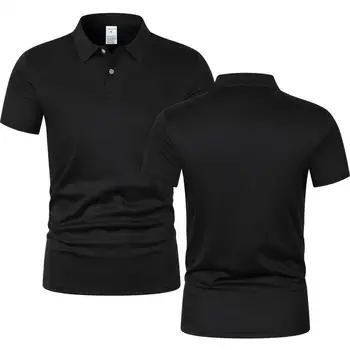 Men's Short Sleeve Collar T Shirts 1