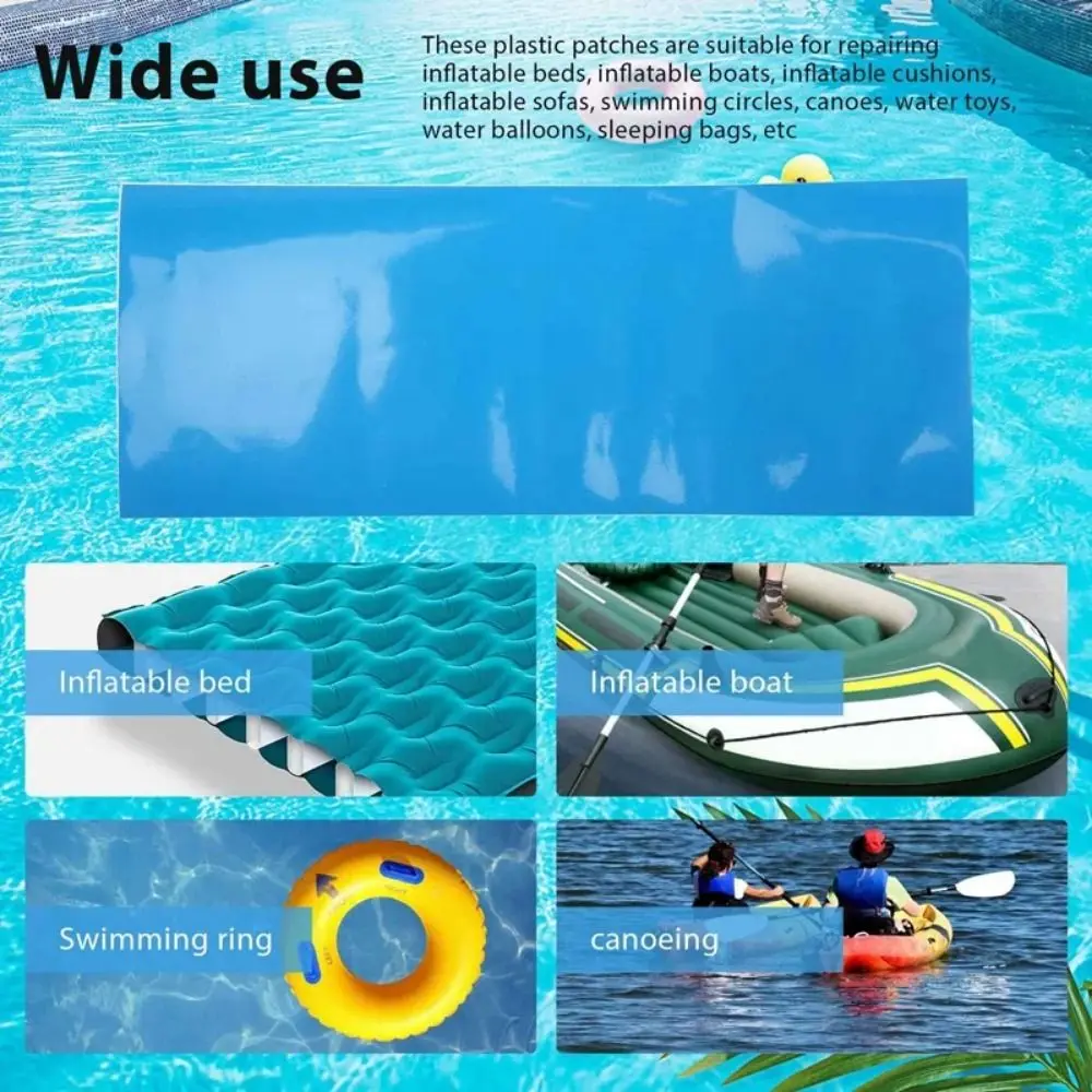 Description Picture 6 of itemRepair Patches For Swimming Pools Pool Repair Kit PVC Self-Adhesive Underwater Repair Pool Patch Glue Swimming Pool Accessories