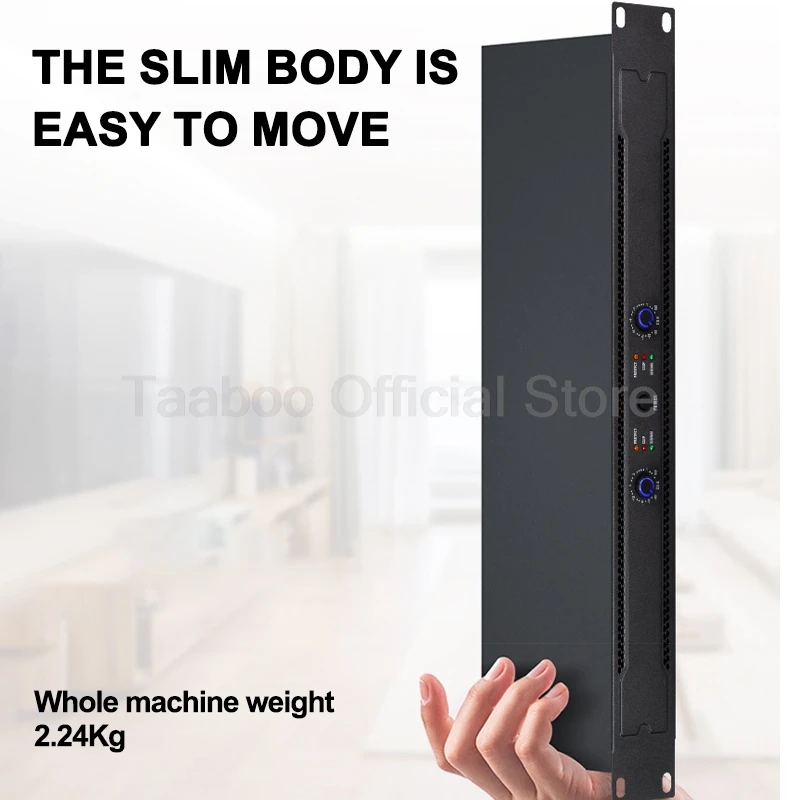 HiFi Digital Amplifier Power 350Wx2 Channel Stereo High Fidelity Sound Quality Audio Amplifier for Karaoke Performances or Bars 5