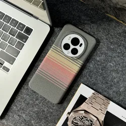 Ultra Thin Matte Carbon Fibre Stripe Sunset Series Shockproof Phone Case - Honor Magic 5Pro (A1)