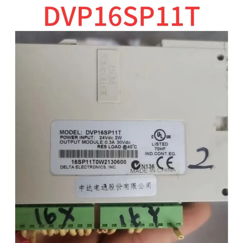 

Б/у ПЛК DVP16SP11T успешно работает нормально