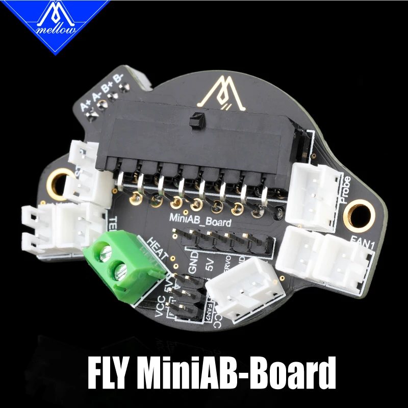 Mellow Fly-placa de Miniab para Impressora 3d Final Quente Rápida Substituição Sherpa Libra Minesunrise Extrusora Compatível com Motores de 42 mm