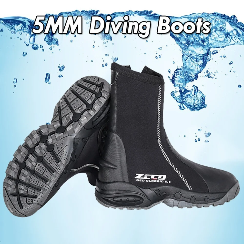 Stivali da sub da uomo in Neoprene da 5mm scarpe da nuoto a prova