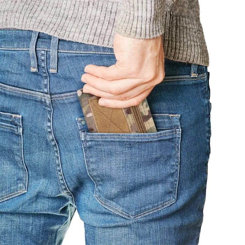 EDC Molle 허리 파우치 야외 캠핑 하이킹 사냥 여행을 위한 방수 휴대용 지퍼 지갑 팩