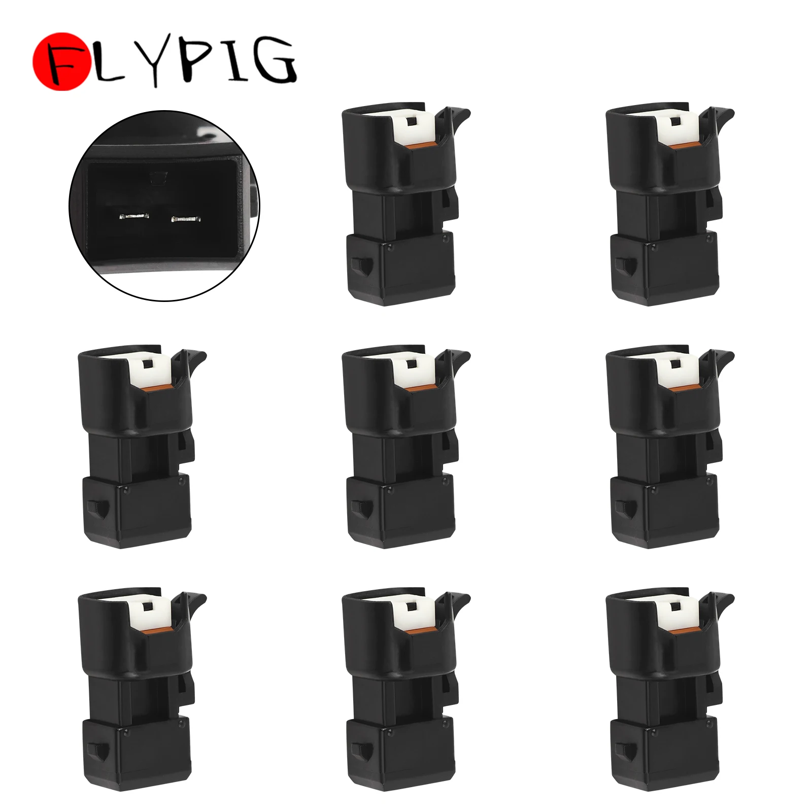 LS1 EV1 To EV6 EV14 USCAR Adapts LS2 LS3 LSX LT1 Fuel Injector Connectors Adapters fuel injector extender adaptor 8Pcs
