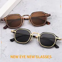 Punk Shades Vintage tendance conduite lunettes de soleil Protection UV400 petites lunettes de soleil carrées pour femmes et hommes 3