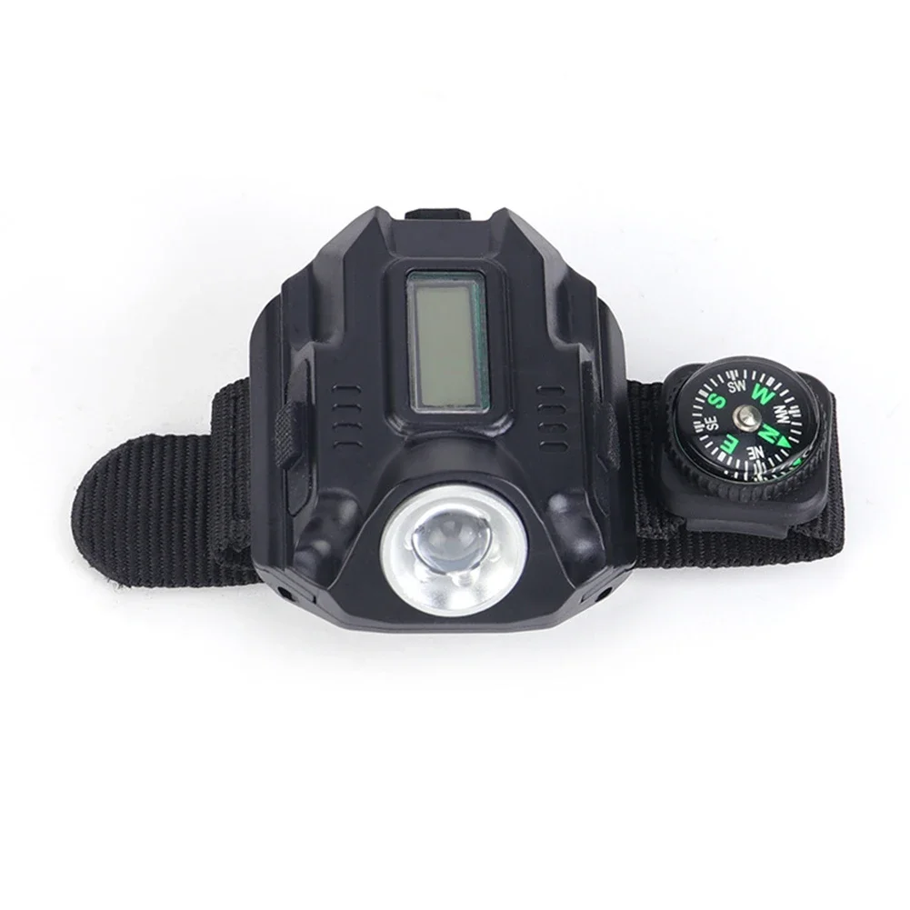Description Picture 5 of itemLED Wrist Light Portable Flashlight Rechargeable Watch Lamp Wrist Lighting Torch Mini With Compass Outdoor Sport Running Light