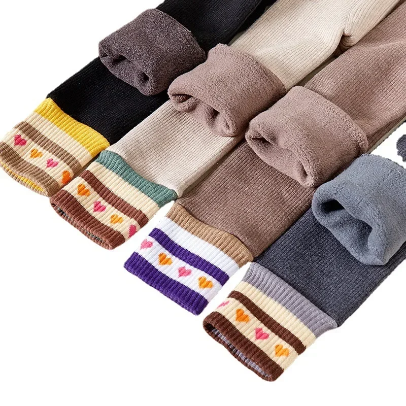 Thicken Girls Tights Autumn Winter Warm Baby Girls Clothing Children Stockings Solid Kids Pantyhose 1-12Years Kids Leggings
