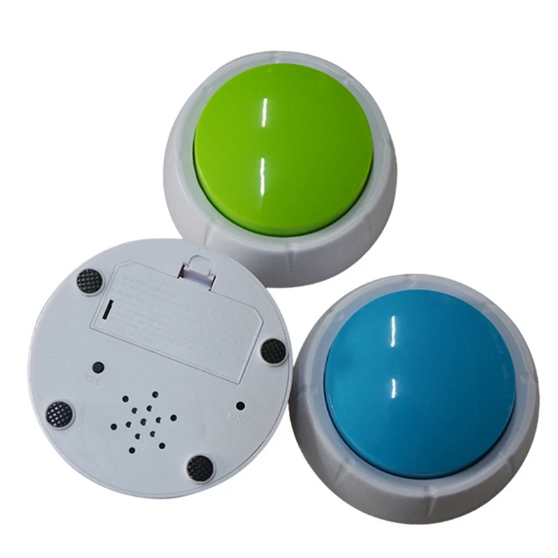 Squeeze Sound Box Music Box Recordable Voice Sound Button Party Supplies Communication Buttons Buzzer Sounding Box