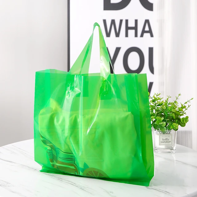 Borsa per la spesa in PVC grande con logo personalizzato riutilizzabile