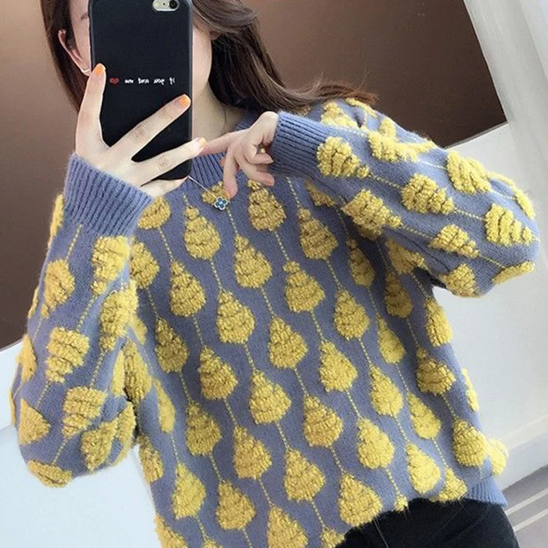 Рисунок 2 - Пуловер женский с круглым вырезом