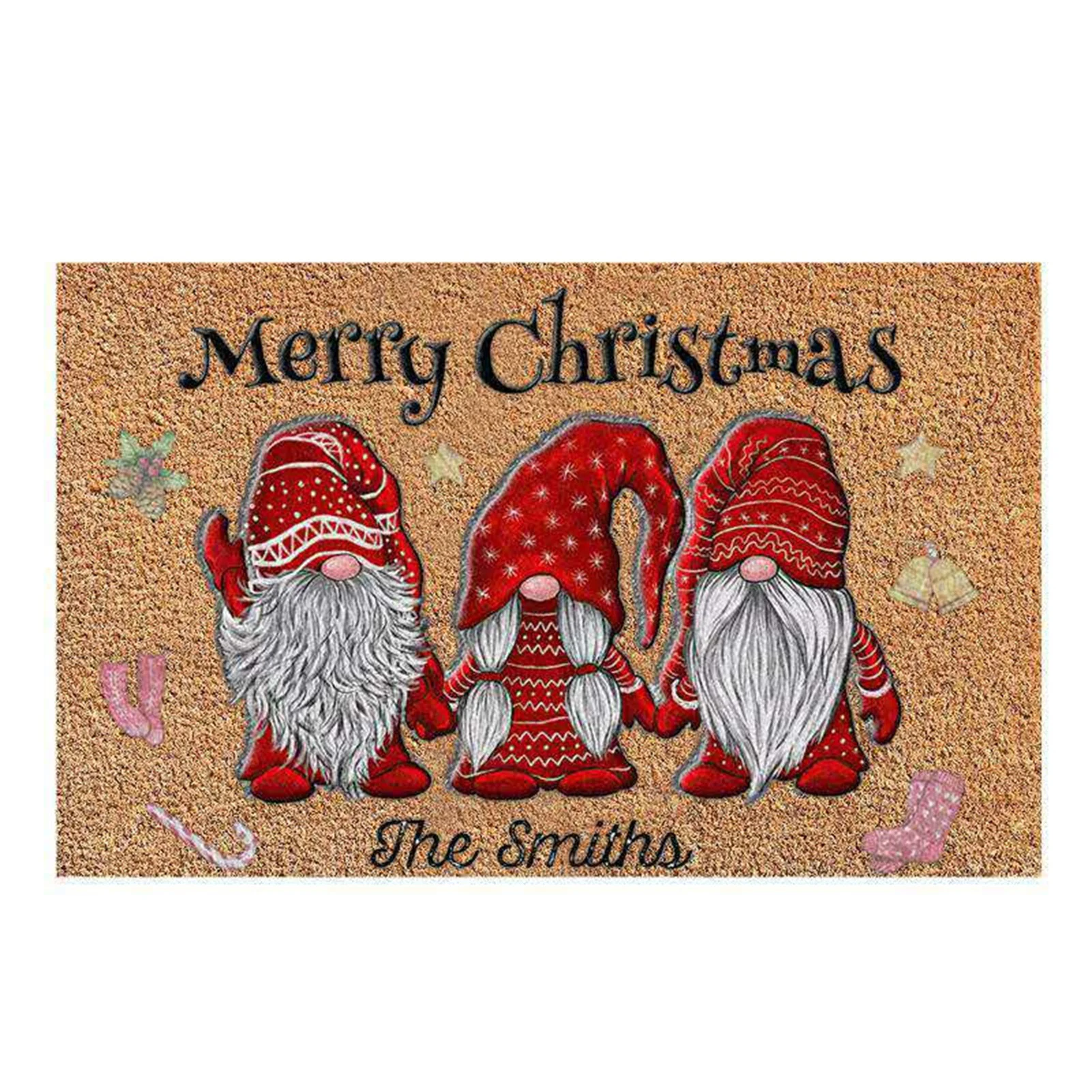 GAGEC Christmas Door Mat Outdoor Rug Funny Christmas Doormat OH Fudge  Entrance Rug Winter Door Mat Outdoor Farmhouse Decor Home Kitchen Floor  Front