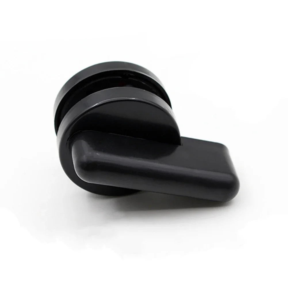 Practical To Use Universal 1pc WC Plastic Black Door Lock Engaged Indicator Latch Vacant Nylon Plastic Privacy