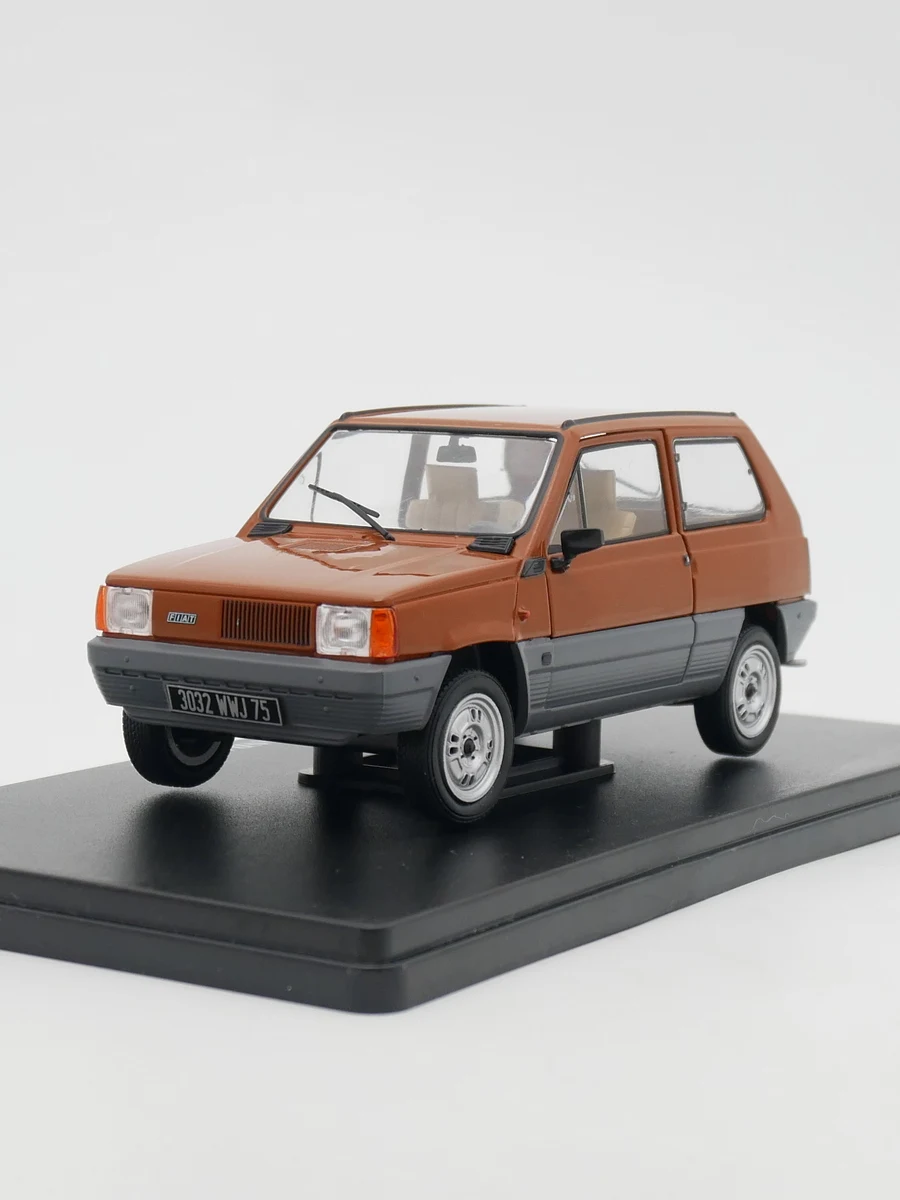 Модель автомобиля под давлением IXO 1:24 hлацетт Fiat Panda 45 1980, коллекционная металлическая Игрушечная машина