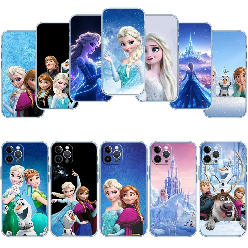 Frozen Olaf Elsa Anna Themed Protective Phone Case
