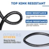 High Pressure Washer Hose Cord Pipe CarWash Hose Water Cleaning Extension Hose M22-Pin 14/15 for Karcher Elitech Interskol Huter 5