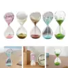 Glitter Sand Glass Timer Hourglass Entertainment Glitter Glass Sand Clock for 2