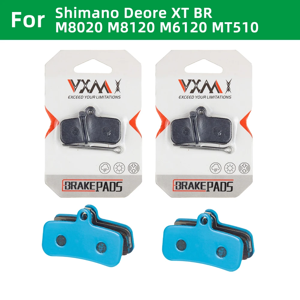 Resina 2 Paia Pastiglie Freno Bicicletta Per Shimano Deore Xt Br M8020 M8120 M6120 Mt510 Mt520 Saint Br M810 M820 Zee M640 Pastiglie Bici