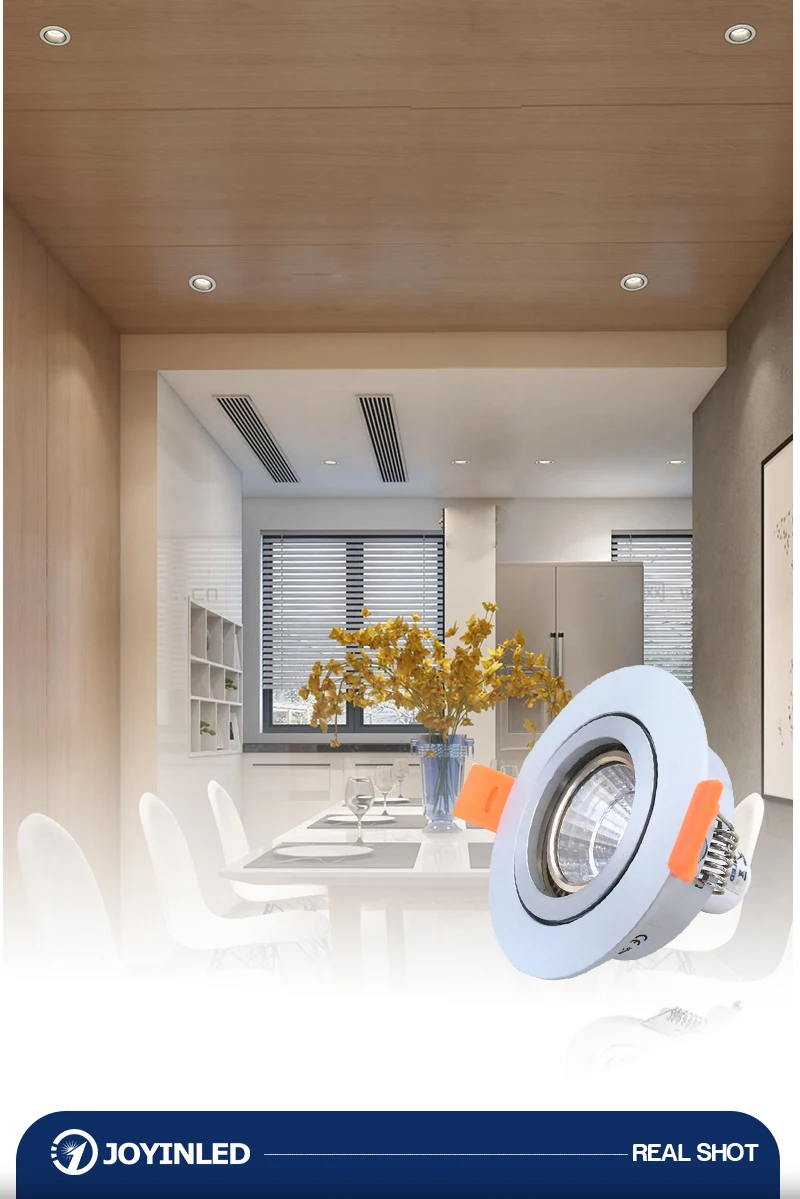 1/10PCS Adjustable Ceiling Light Frame Holder for GU10 S6b3345947e7f49b18afbde8ba576c00cI