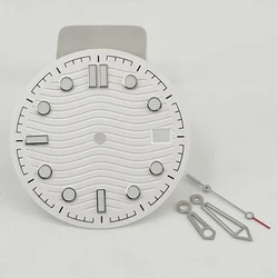 Premium 42mm Stainless Steel Sapphire Watch Case with Luminous Dial and Hands - NH35 (A6)