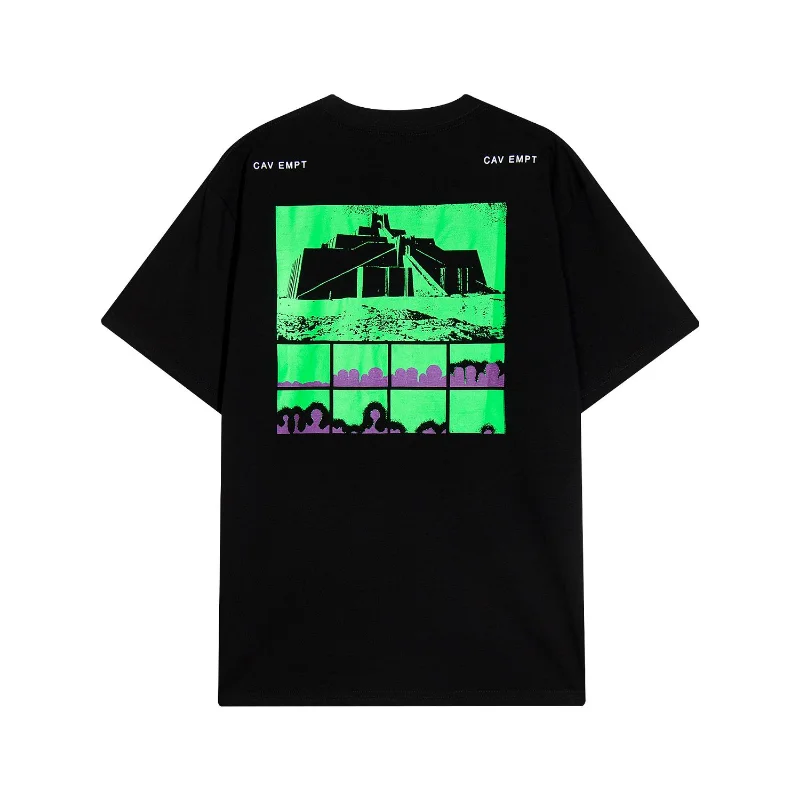 

Top Version 1:1 Basic Style Ound Neck Cavempt T Shirt Men Women EU Size 100% Cotton Casual Summer Cavempt Top Tee