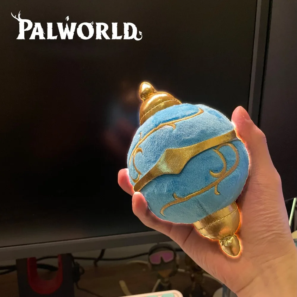 

16 см Palworld плюшевые игрушки Pal шар, плюшевые кавайные игры, периферийные фигурки, милые мягкие хлопковые набивные куклы, подарки на день рождения, игрушки для мальчиков