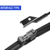 Wiper Blades For VW EOS  2006-2011 Front  Windshield Clean Window Windscreen Auto Parts Car Rain Brushes 24''+19'' 2
