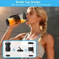 New Arrival 500ML USB Rechargeable Portable Blender With Ice Crushing & Shaker Function For Car Hotel & Outdoor Use 3
