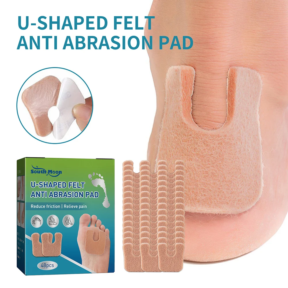 Felt Callus Pads for Foot Care and Friction Reduction