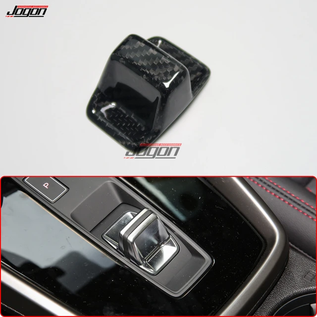 Carbon Fiber Auto Schaltknauf Trim für Audi A3 8Y A4 B7 B8 B9 A5 Q5 S5  Sportback A6 s6 A7 S7 Q5 Q7 C7 Getriebe Shift Kopf Abdeckung - AliExpress