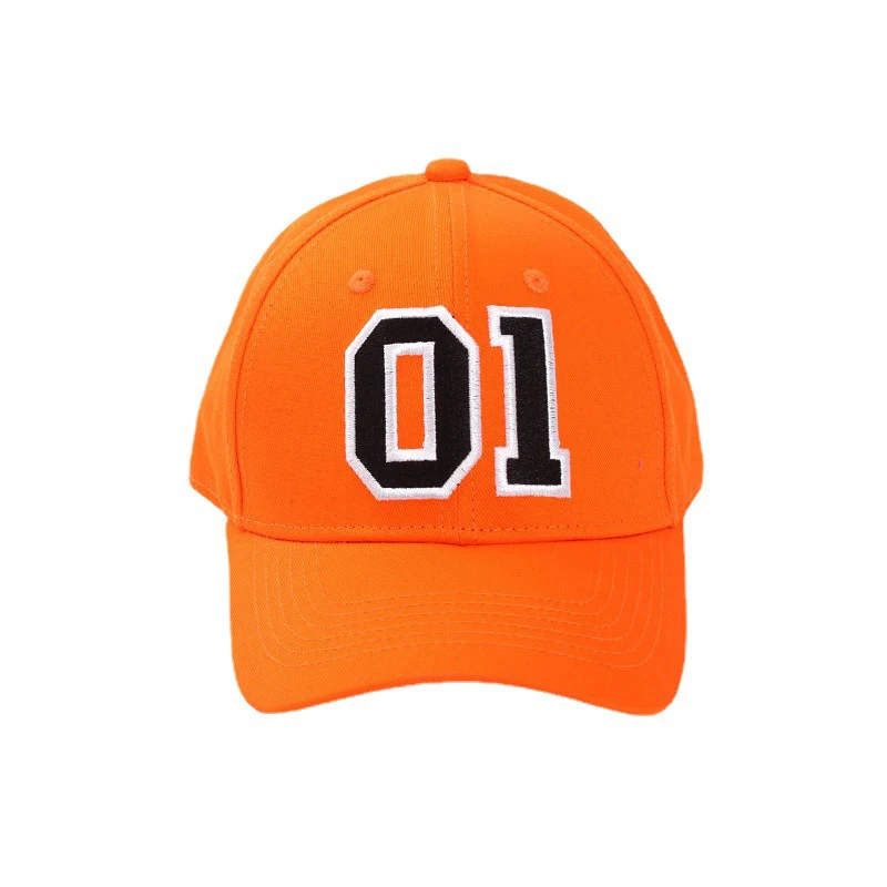 General Lee 01 Cosplay Anime Hat Orange Good OL' Boy Embroidery Caps For Men Women Dukes Adjustable Baseball Cap gorras Gift