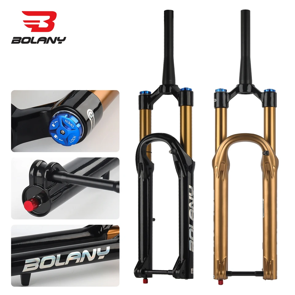 BOLANY MTB Boost Air Fork 27.5/29Inch Suspension Fork 160mm