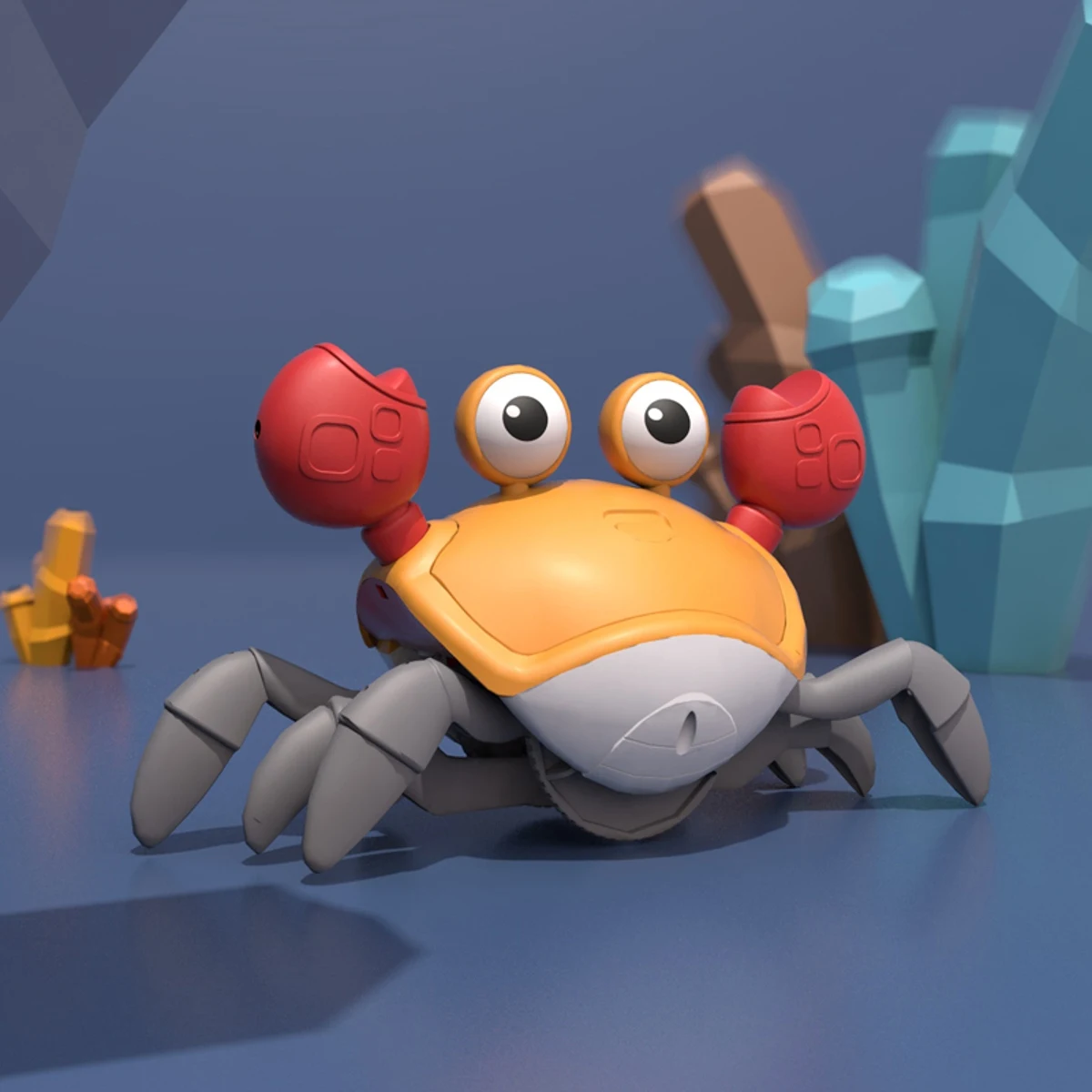 Electric Gesture Sensing Toy Crab Sensing Escape Kids Electric Toy Charging Luminous Music Novelty Toy for Child Christmas Gift 4