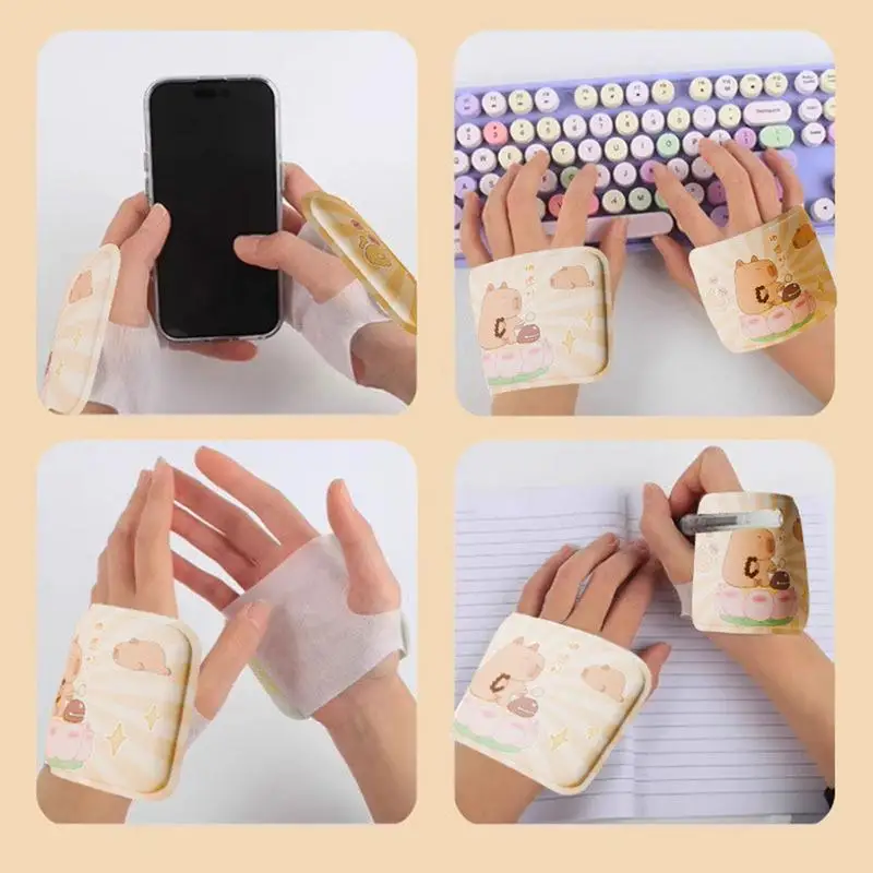 10PCS Cartoon Wearable Hand Warmers Air Activated Heat Packs Instant Heat Feet Warmer Portable heating patch winter supplies