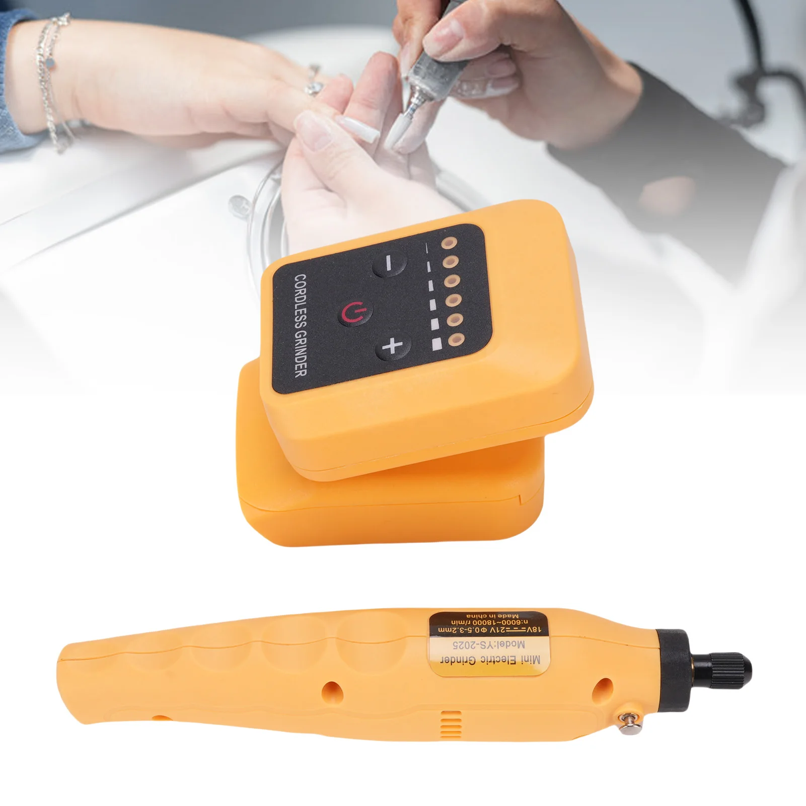 Power Carving Tool 6 Speed Lightweight ABS Electric Grinding Tool Accurate Battery Operated Efficient Muti Purpose for Home