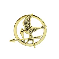 Fashion Trendy Jewelry The Hunger Games Popular Vintage Style Birds Brooches Movies Jewelry Cosplay Gifts 2