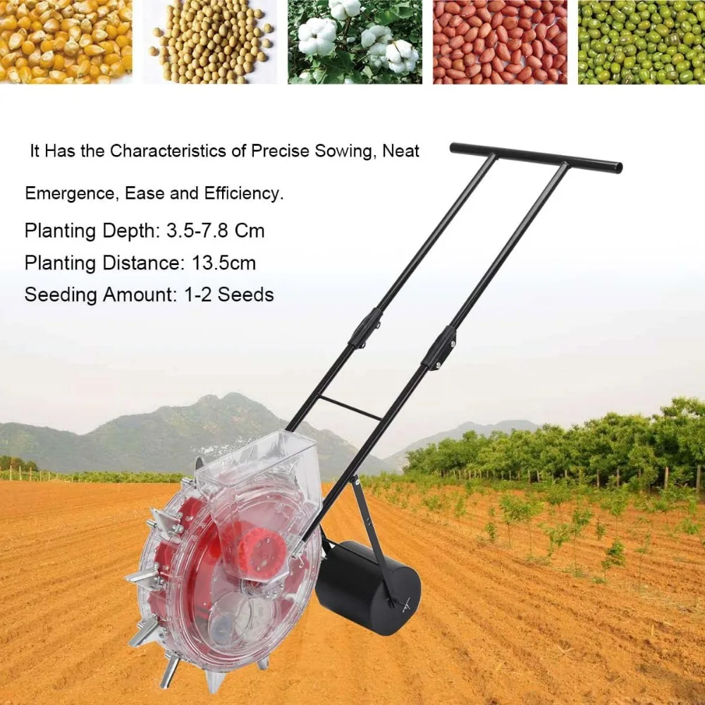 Manual Hand-Push Garden Seeder 3
