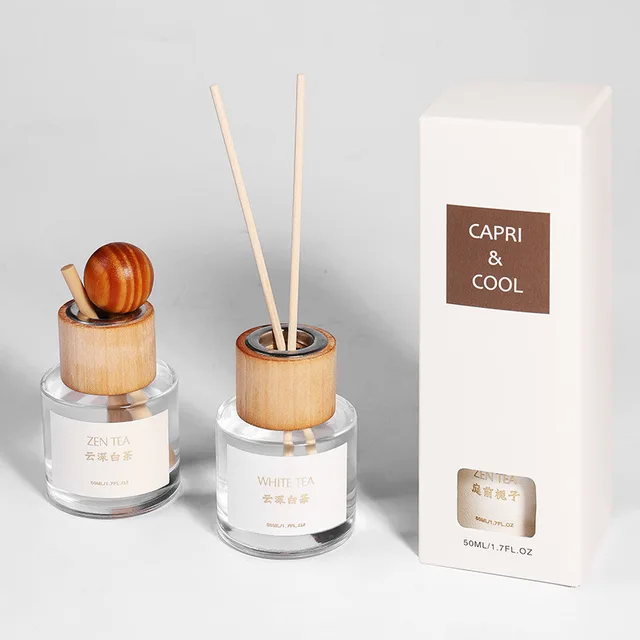 Low Price Perfume Flameless Aromatherapy Lasting Indoor Freshness Reed Diffuser Set Air freshener for Car Toilet and Home