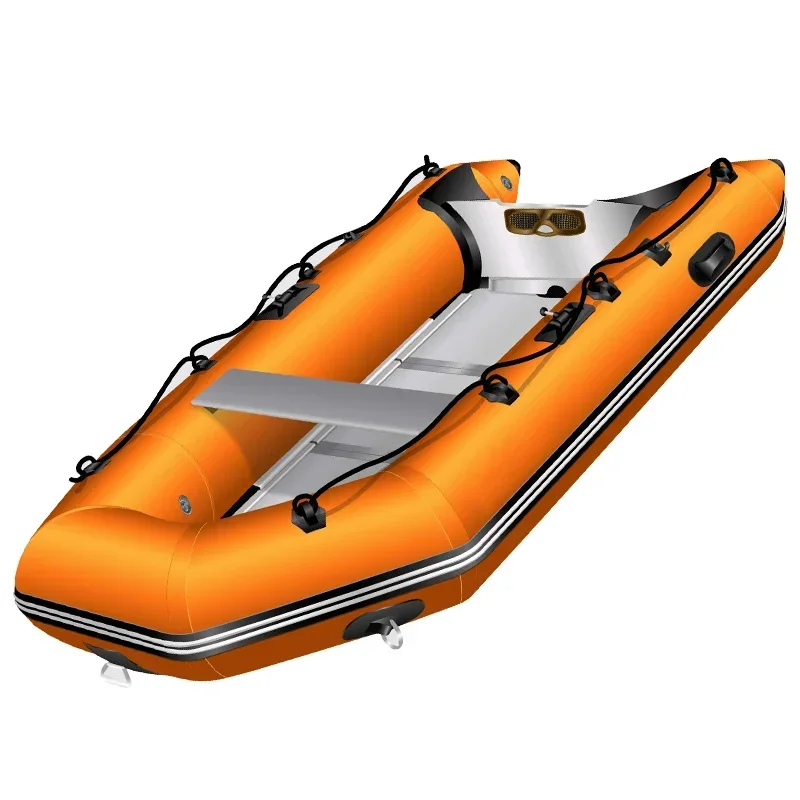 

PF fashion design pvc rowing boats kayaks Popular design size 2m 3m 4m Inflatable Fishing Boat With Outboard Motor