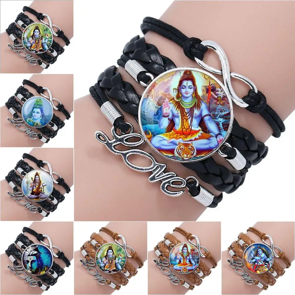 Kaze Fujii Grace Om bracelet Lord Shiva Ohm kara Hindu kada Fuji tride –  www.OnlineSikhStore.com