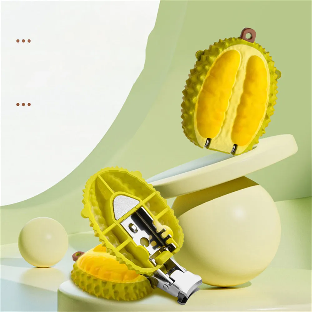 Nail Clippers Fruits Strawberries Folding High End Portable Manicure Tools Key Fob