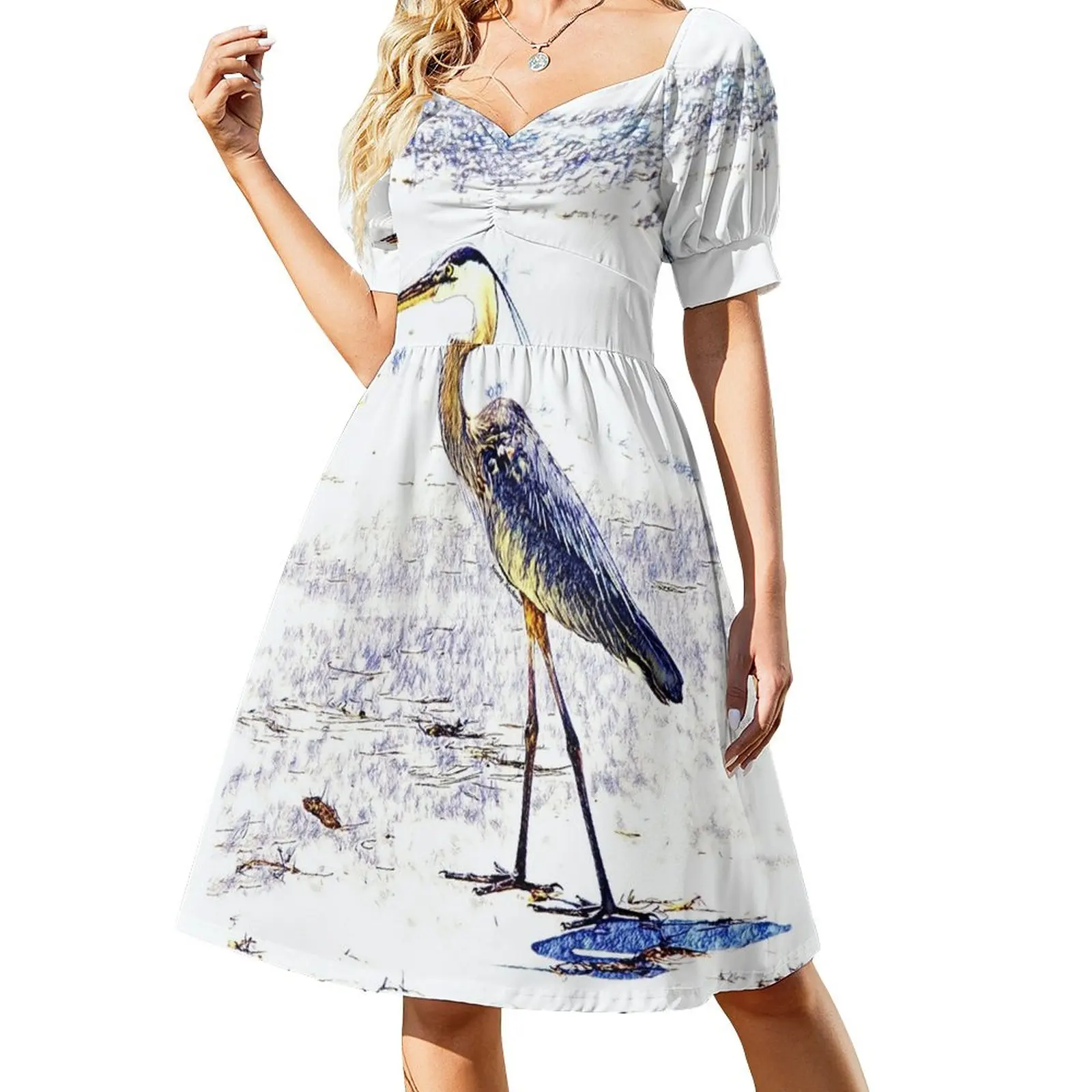 

Blue Heron Sleeveless Dress Dresses for wedding party cute dress women's summer jumpsuit