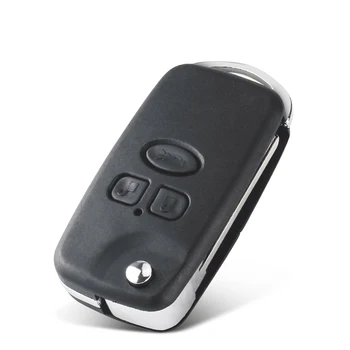 10X Chiave telecomando per Toyota Vios Uncut TOY43 lama chiave dell'automobile Auto pieghevole chiave a distanza 6 10X Chiave telecomando per Toyota Vios Uncut TOY43 lama chiave dell'automobile Auto pieghevole chiave a distanza - KEYYOU 10X 3 pulsante modificato pieghevole chiave dell automobile per Toyota Vios Uncut TOY43 lama