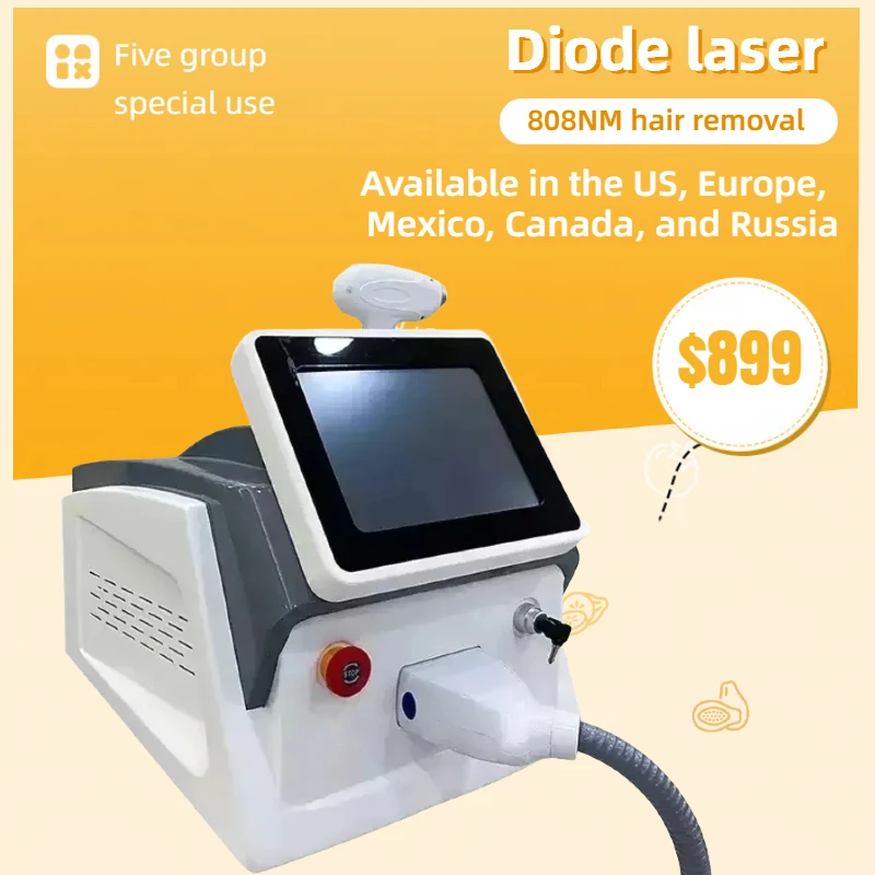 

Professional 808 diode laser The whole body Depilation device 755nm 808nm 1064nm Freezing Painless Quality hair removal Machine