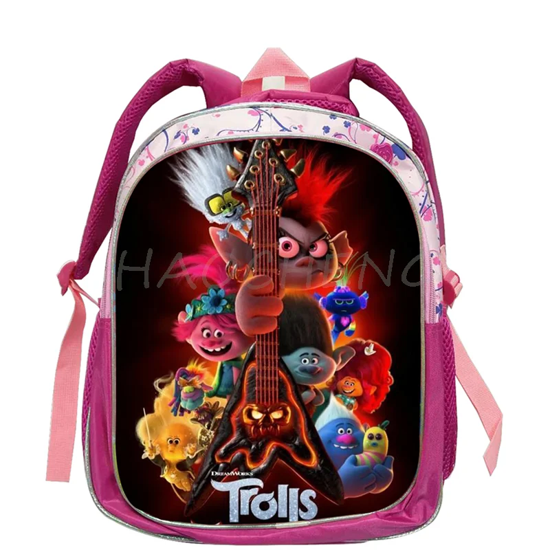 Cartoon Trolls Backpack For Teenagers Girls Anime Dipper Games TV Show  Animal Kindergarten Bags School Gift