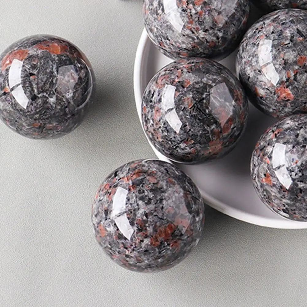 

Натуральный хрустальный шар Yooperlite, искусственный камень, образцы рейки, аксессуары для украшения аквариума, дома, комнаты, драгоценные камни