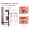 Brow Lamination Kit Semi-Permanent Lash & Brow Fixation Lash Perming Set for Eyelashes Brow Lift Perm Fixation Tube Set Makeup 1