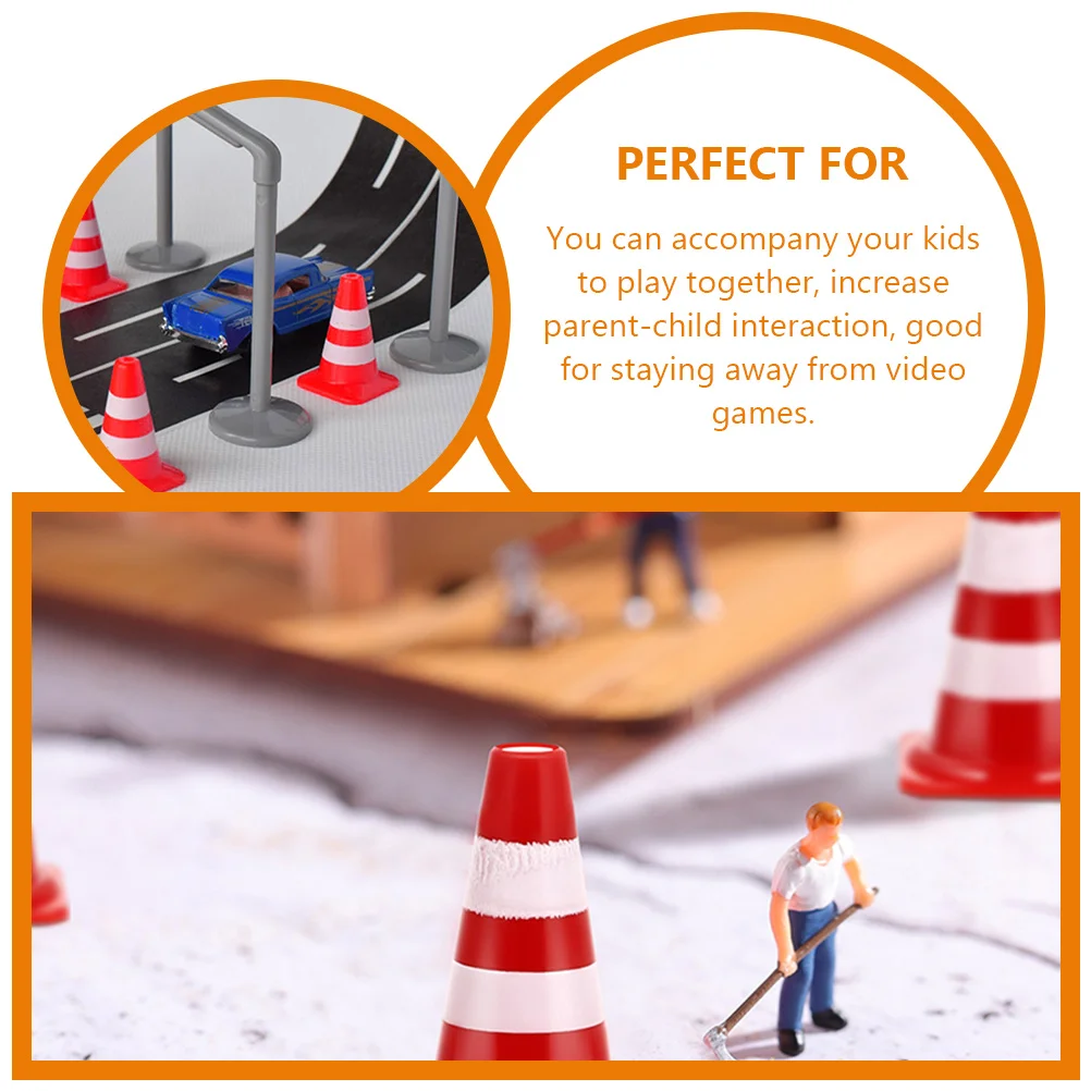 Toy Road Traffic Toys B Children Educational Learning Plastic Signs For Kids Mini